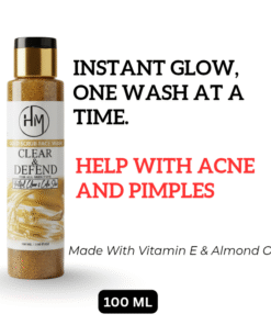 Gold Scrub Face Wash Clear & Defend