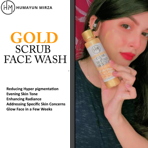 GOLD SCRUB FACE WASH